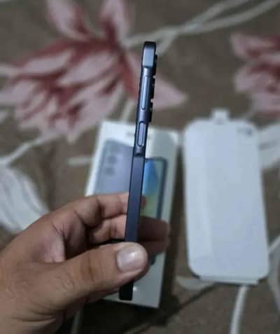 samsung A16 6+6gb 128gb complete box full warrnaty