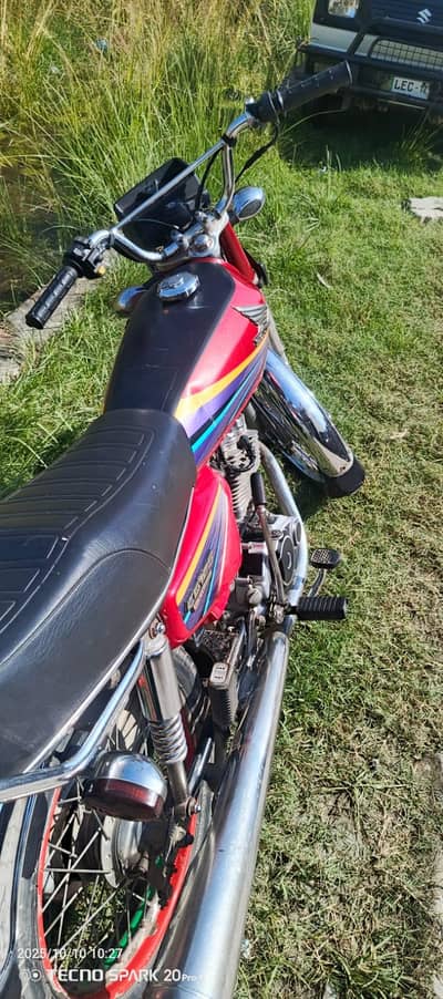 Honda 125 lush conduction ha bike