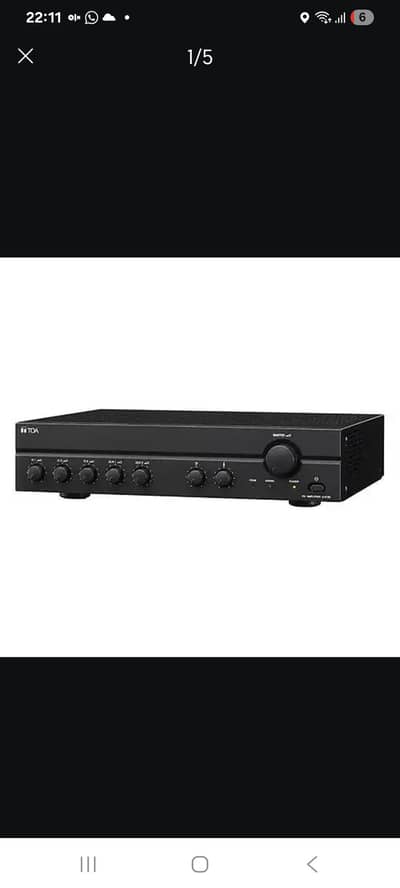 TOA Amplifier A-2060