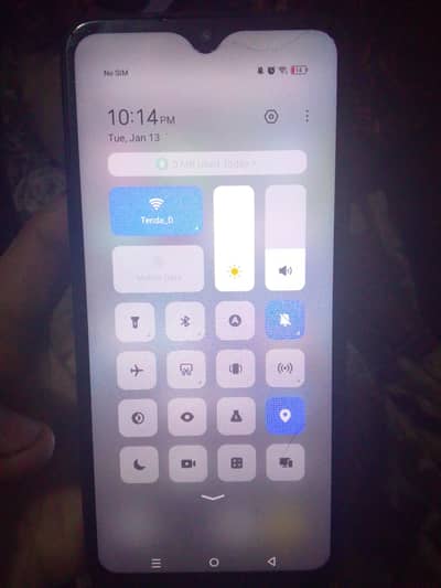 Infinix Note 12G96 WITH BOX Glass change bus Halka broken