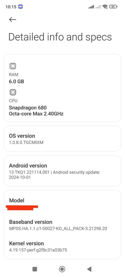 Redmi Note 11 ( 6/128) for sale
