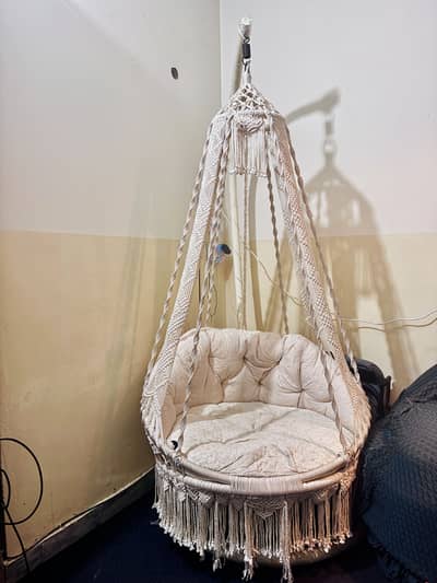 Luxury Hand Made Macrame Swing Chair