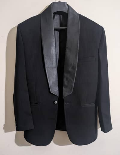 Custom Made Black Tuxedo (Hand-Stitched) – Wedding / Formal Wear