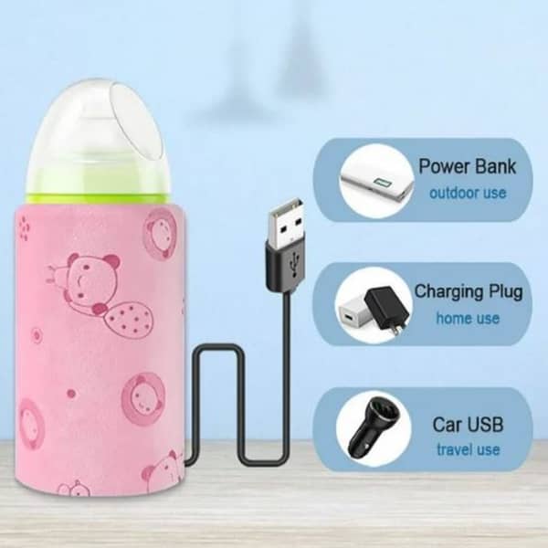 Electric Baby Milk & Feeder Warmer | Safe Fast Heating | Night Feeding Solution for Newborn & Infants