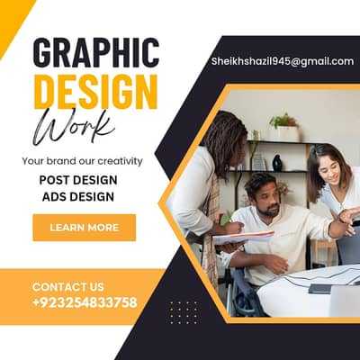 Ads and post design work avallible