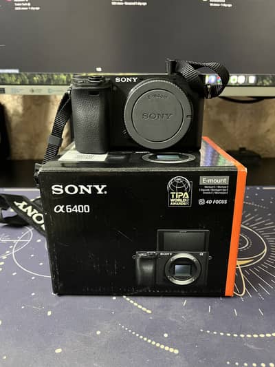 Sony a6400 | 4k Shutter Count | Only Body | Official Product Warranty