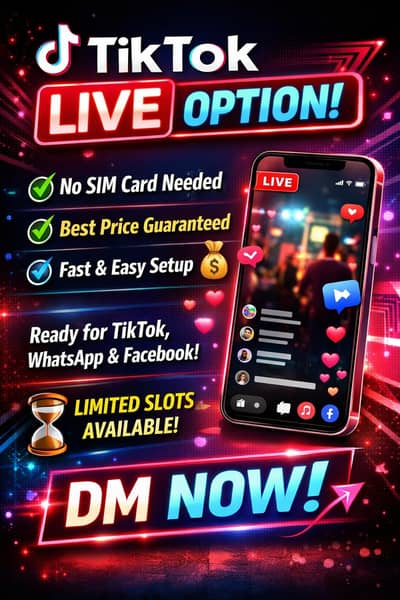 TikTok Live Option