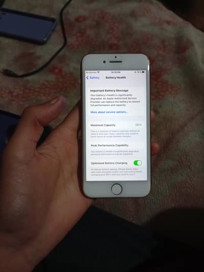 I phone 7 128 GB red color