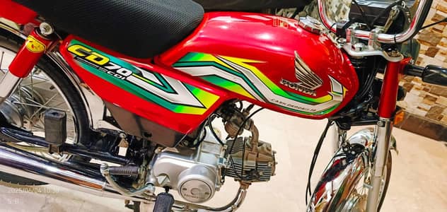 HONDA CD 70 2023 MODEL 41 SERIAL VIP 10/09 CONDITION .