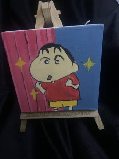 I drow a sinchan art