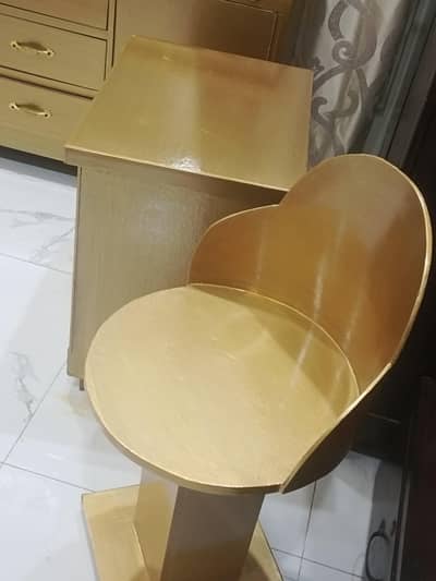 king size bed set with dressing ND two side table