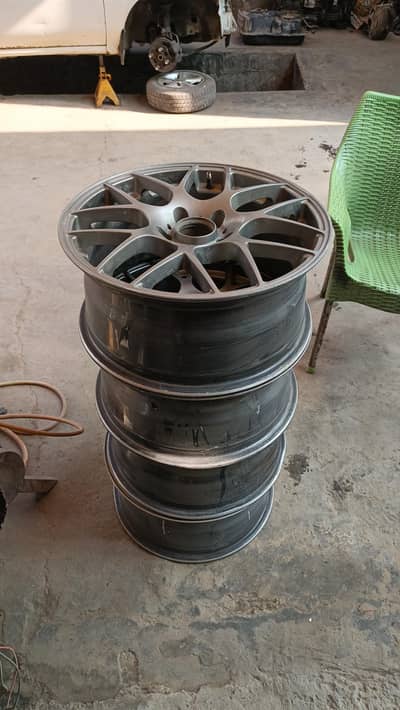 BBS 17inch 5x114 pcd 7.5 jj