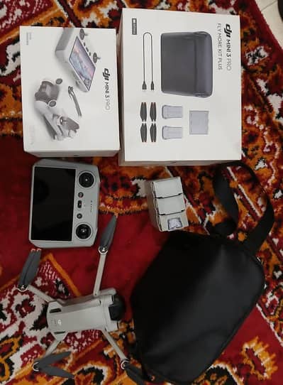 Drone DJI mini 3 pro combo packing