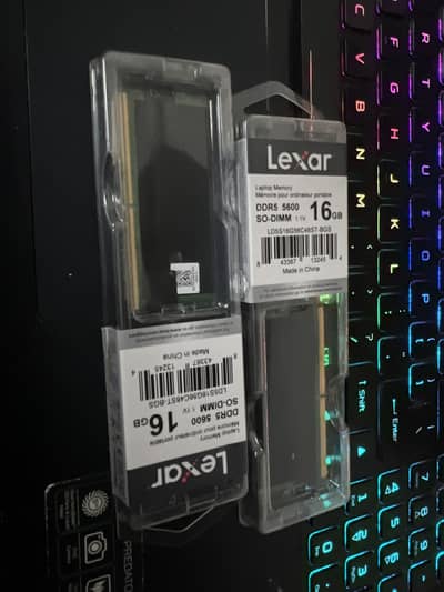 8GB DDR5 Laptop Ram 2x Units