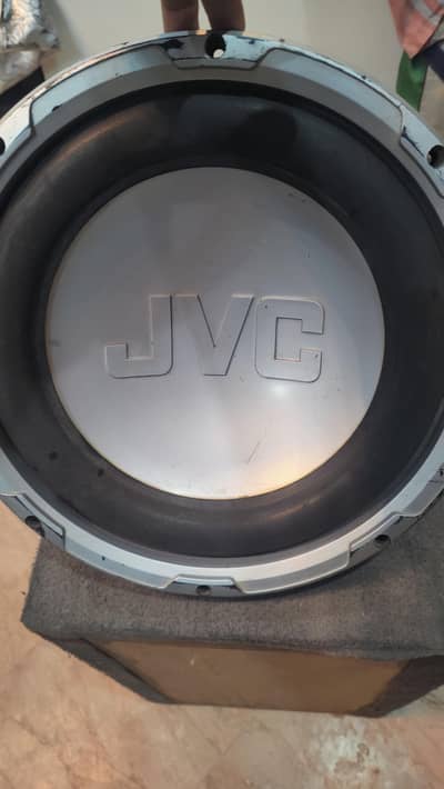 JVC woofer with base tube