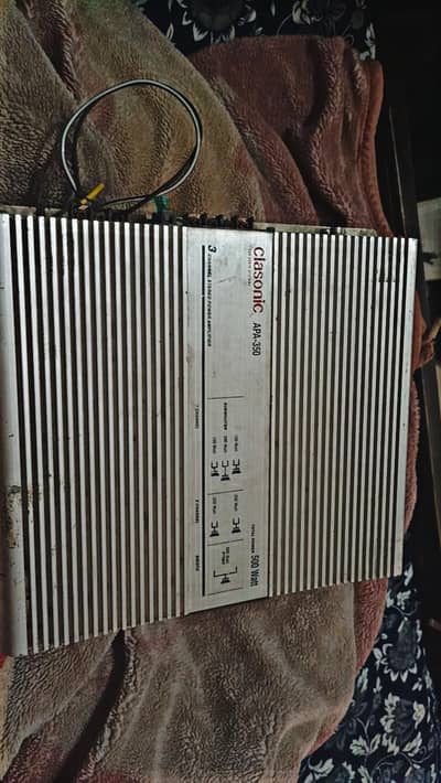 Pioneer amplifier 4 channel