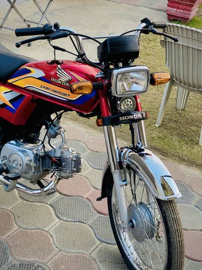 Honda cd70 2025 open voucher