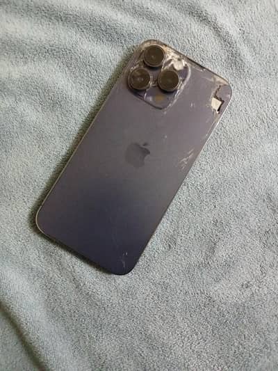 I phone 14 pro max pta approved back Glass damage