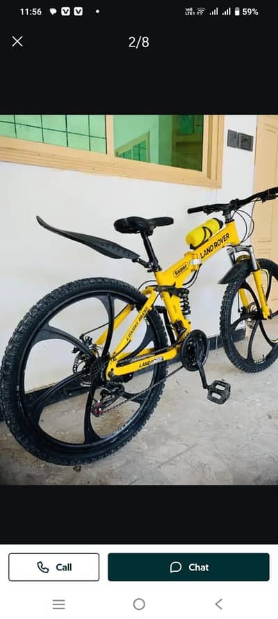 Land Rover bicycle UK Made Import FOLDABLE Sprcial Alloy wheel