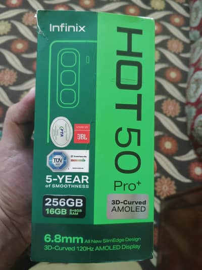 infinix Hot50 pro plus 8+8 256 Gb