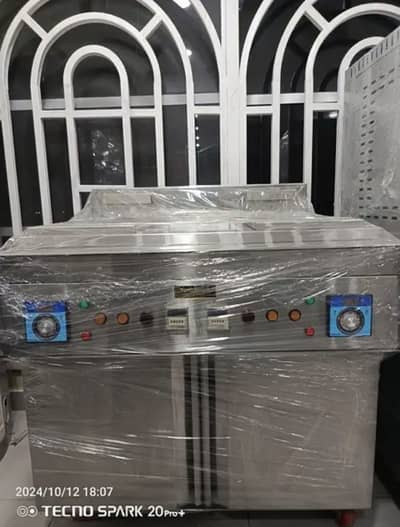 Deep Fryer Double Tank and Basket With chipdump | Commercial Fryer