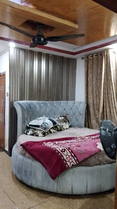 FURNISHED CORNER 2 BED & DRAWING FLAT FOR SALE