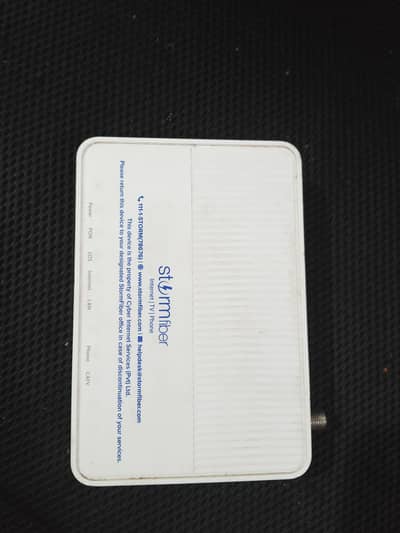 Strom Fiber Gpon Device with charger