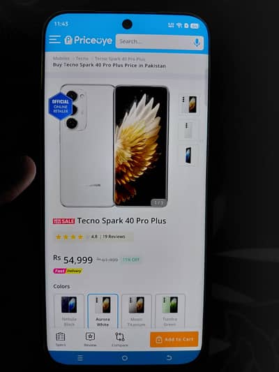 Tecno Spark 40 Pro Plus