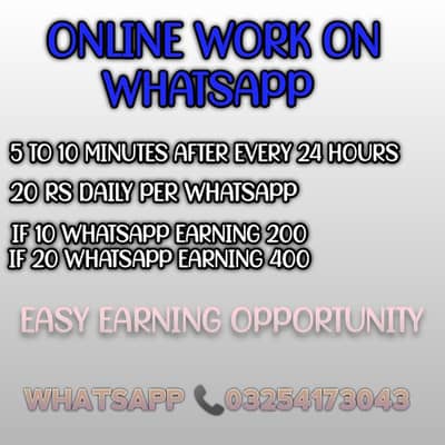 ONLINE WORK PART TIME