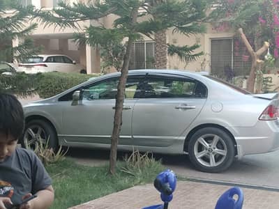 civic reborn silver color vip condition sunroof