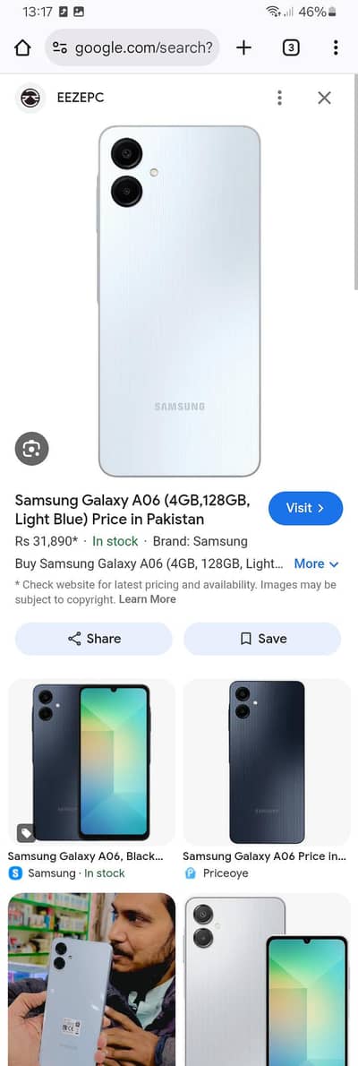 Samsung a06 for sale