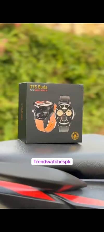 GT5 BUDS SMART WATCH |AMOLED | IP 67 |