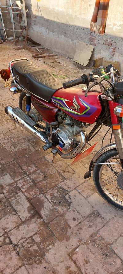 honda  125 2017 model condition 