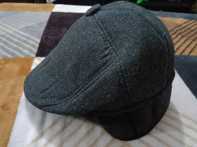 vintage grey colour cap