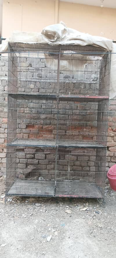 6 portion cage