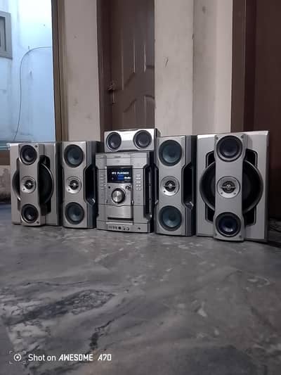 Sony mhc-gn88d  hi-fi component sound system with remote