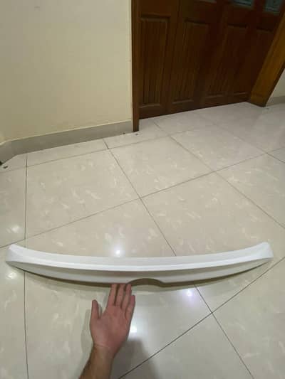 yars abs plastic spoiler