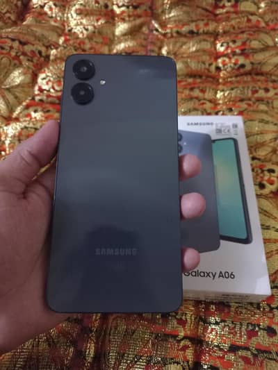 Samsung A06 4/128gb  With Box Only