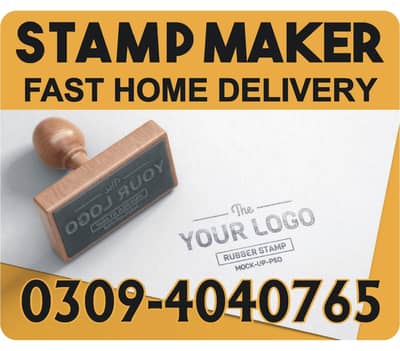 Paper Embossed Stamp Maker Letterhead Printing Rubber Stamp Making