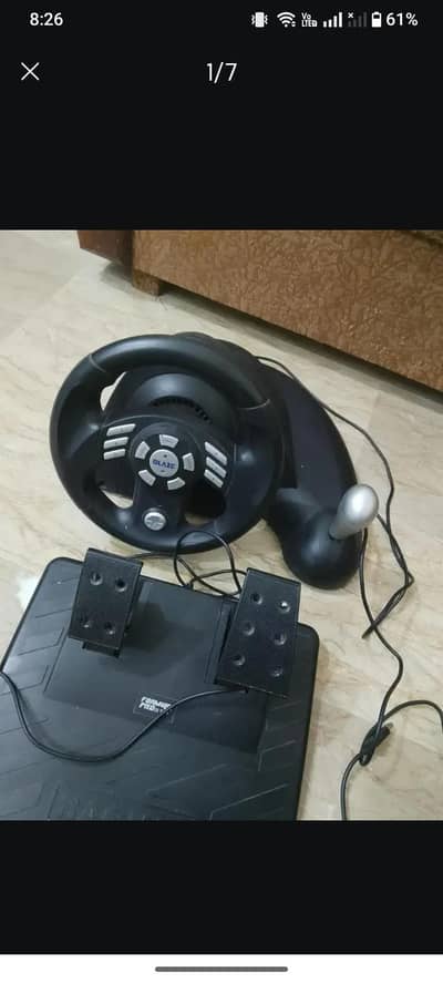 gaming steering wheel