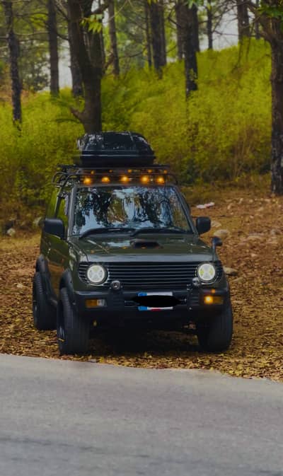 Modified Army Green Best Jeep