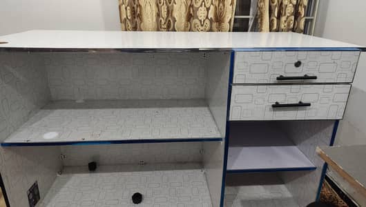 Counter Tables for shop office with draws and Space