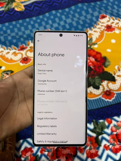 *GOOGLE PIXEL 7 PRO*   _12 RAM 256_  FOR SAL jas ko lana ha wohe call