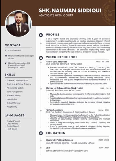 Attorney, Counsel, or Advocate