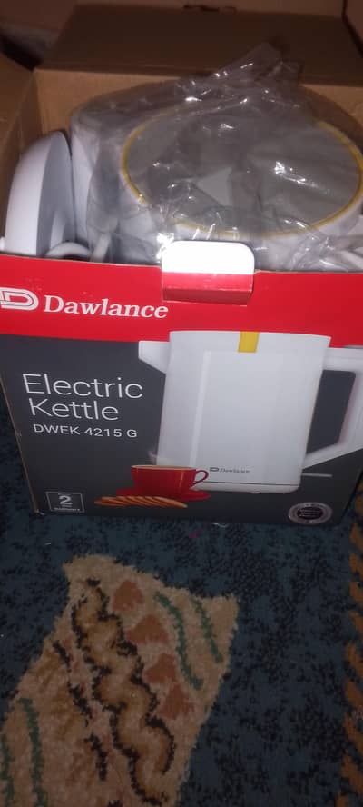 Dawlance Electric kettle | brand new with 2 years warranty