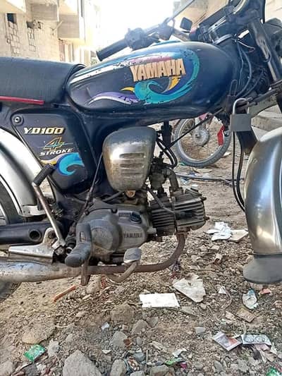 Yamaha yd 100 4stroke