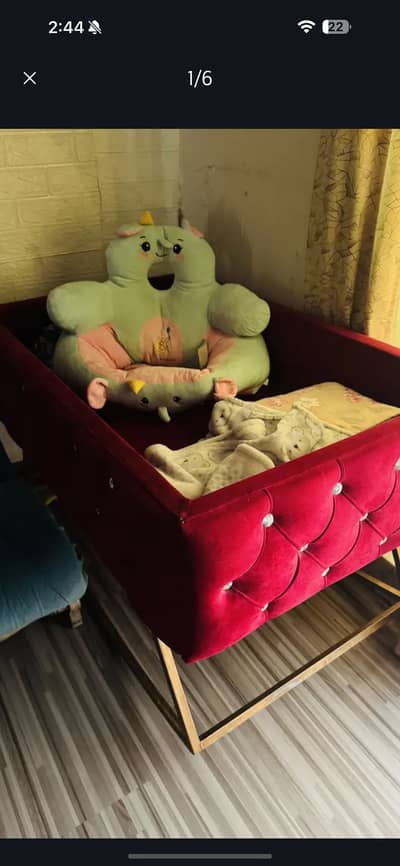 Baby cot rocker swing