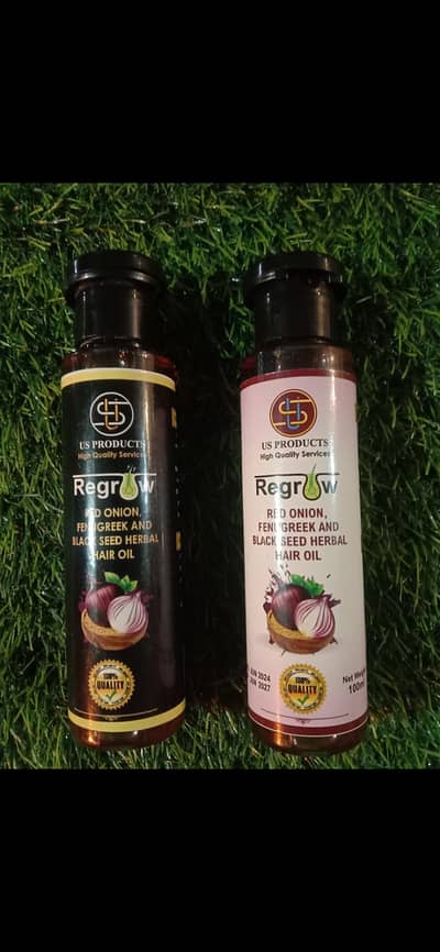 Red Onion  Herbal Regrowth Oil