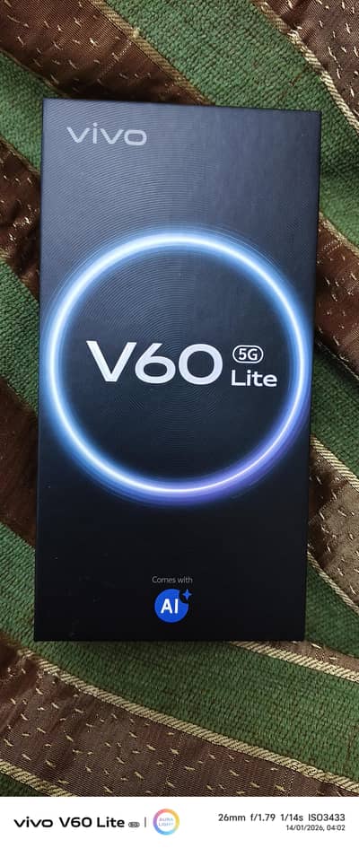 vivo v60 Lite 5g 12+12/256