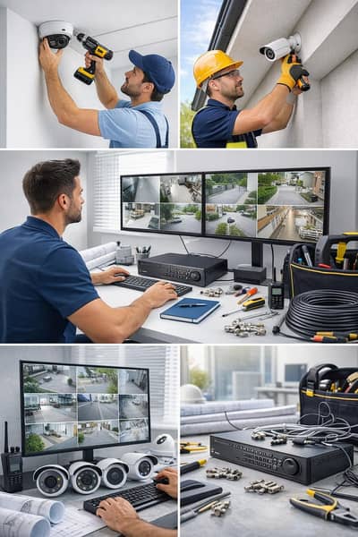 4 wifi dauha cameras complete service